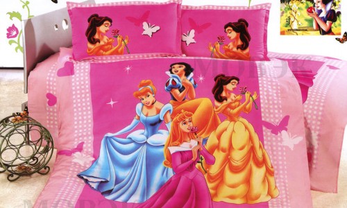 Детское постельное белье Babyclub 44 "Принцессы" роз.